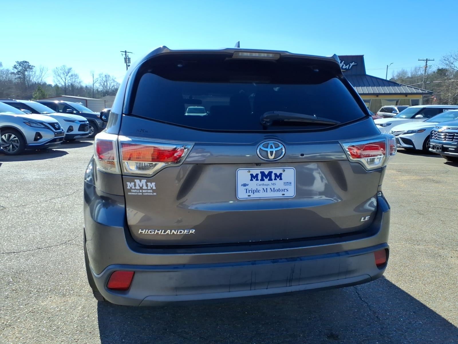 2015 Toyota Highlander LE Plus