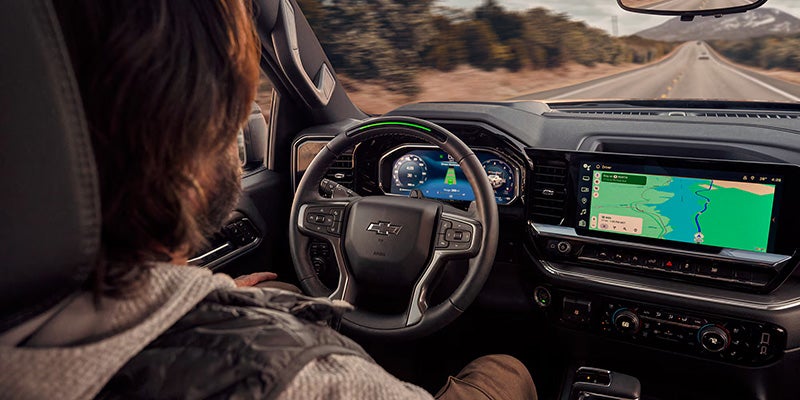 2026 Chevrolet Silverado 1500 in Carthage, MS highlighting Chevy Safety Assist features including Automatic Emergency Braking and Forward Collision Alert