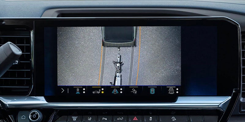 2026 Chevrolet Silverado 2500 in Carthage, MS highlighting Forward Collision Alert, Automatic Emergency Braking, and Rear Vision Camera