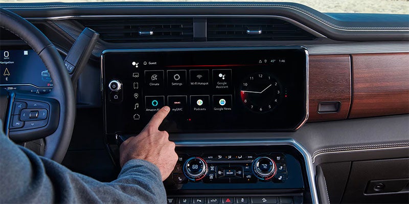 The safety features in the 2025 GMC Sierra 2500 in Carthage, MS